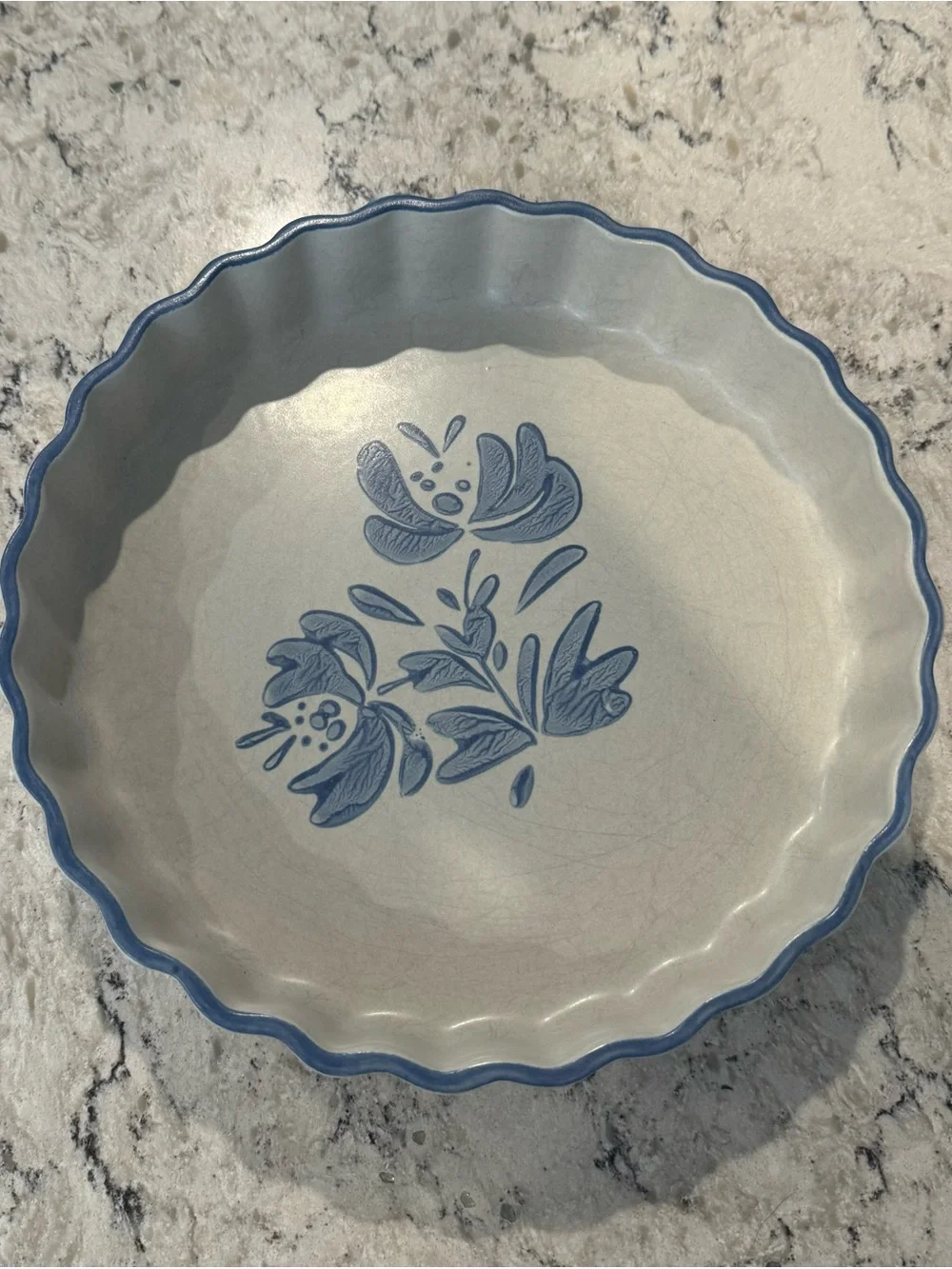 Vintage PFALTZGRAFF Yorktowne 9” Quiche Stoneware Dish